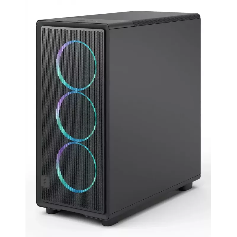 PC skriňa Fractal Design Epoch čierna TG RGB Light Tint Midi Tower čierna