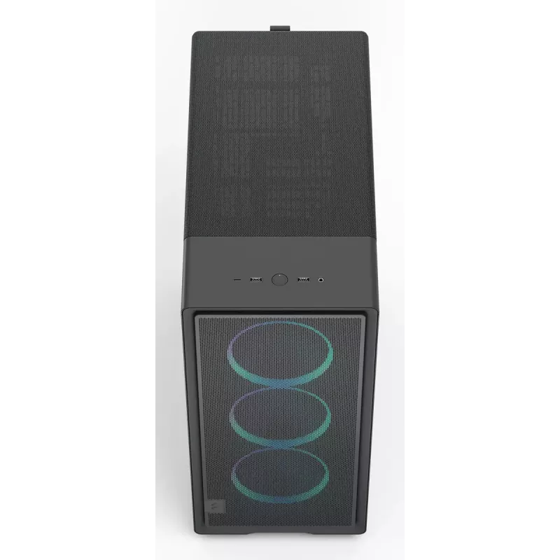 PC skriňa Fractal Design Epoch čierna TG RGB Light Tint Midi Tower čierna
