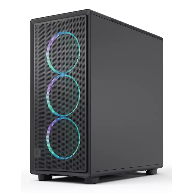 PC skriňa Fractal Design Epoch čierna TG RGB Light Tint Midi Tower čierna