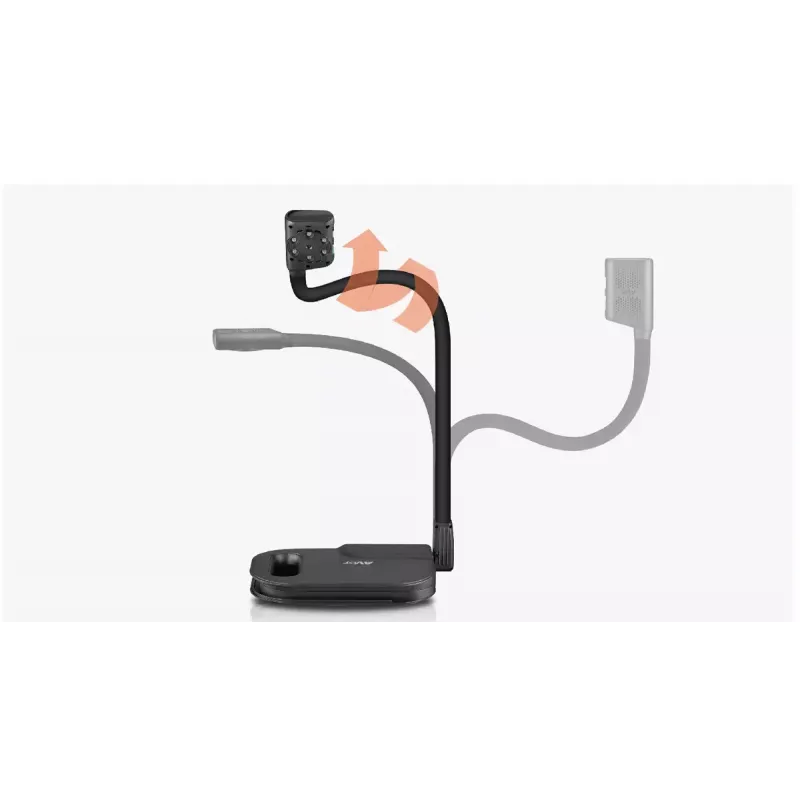 AVer AVerVision U50+ kamera na dokumenty, 8 MP CMOS, 1080p, 60 fps, 16x digitálny zoom, USB 2.0, čierna