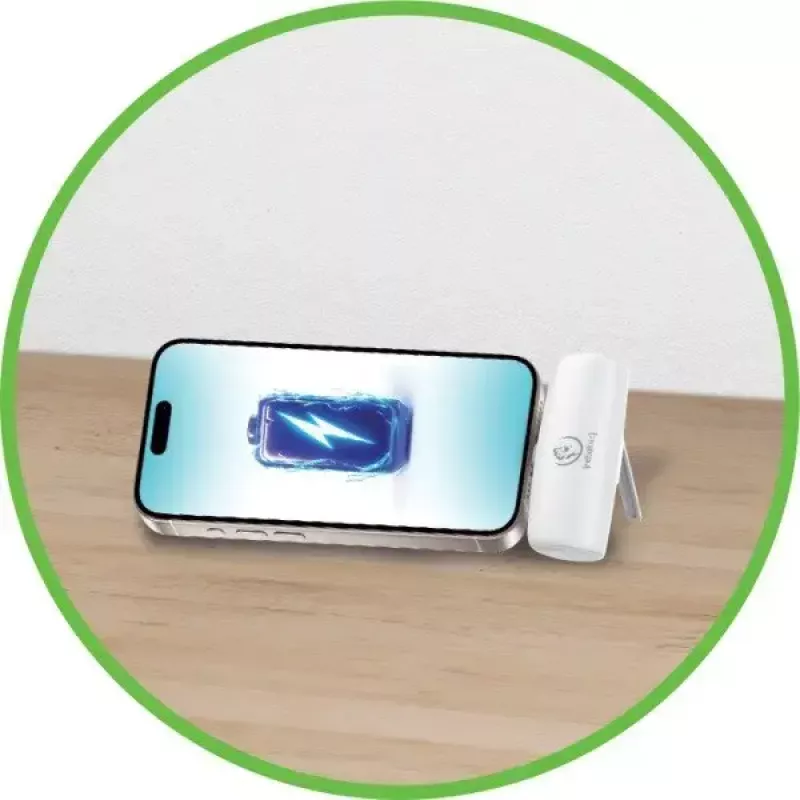 Prenosná powerbank P5 PLUG-IN 5000mAh