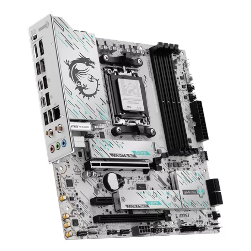 Základná doska MSI B850M GAMING PLUS WIFI — AMD B850, socket AM5, micro ATX, DDR5, 4x DIMM, 3x M.2, Wi‑Fi 7, 5 Gb LAN