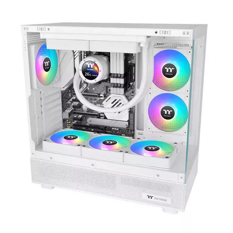 Ventilátor na chladenie PC Thermaltake CT120 EX ARGB Sync biely balenie 3 ks