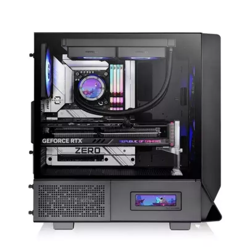 PC skriňa Thermaltake Ceres 330 TG Midi Tower čierna