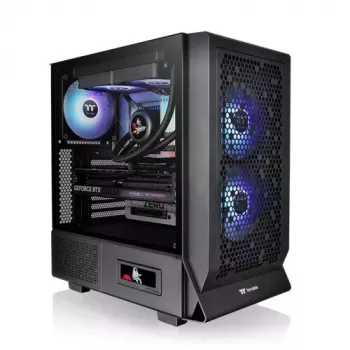 PC skriňa Thermaltake Ceres 330 TG Midi Tower čierna