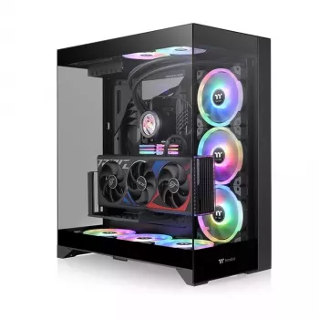 PC skriňa Thermaltake CTE E550 TG Midi Tower čierna