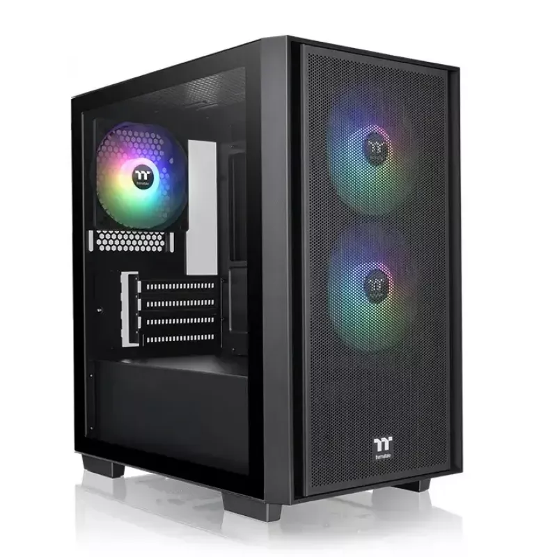 PC skriňa Thermaltake Versa H16 TG ARGB Micro Tower čierna