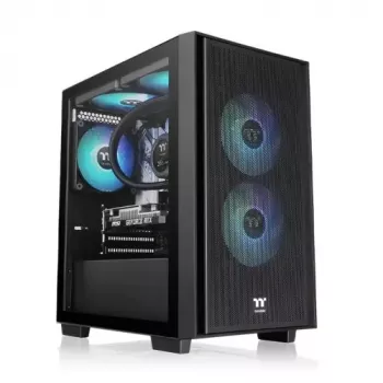 PC skriňa Thermaltake Versa H16 TG ARGB Micro Tower čierna