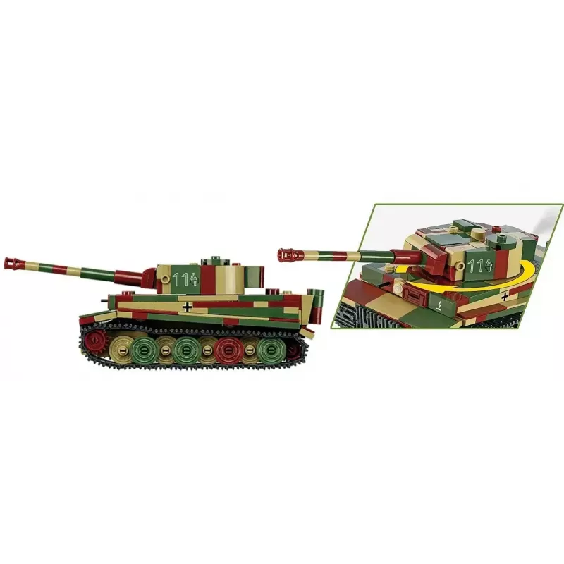 Cobi Pz.Kpfw. VI Tiger Ausf. E stavebnica, 1:48, 422 dielikov