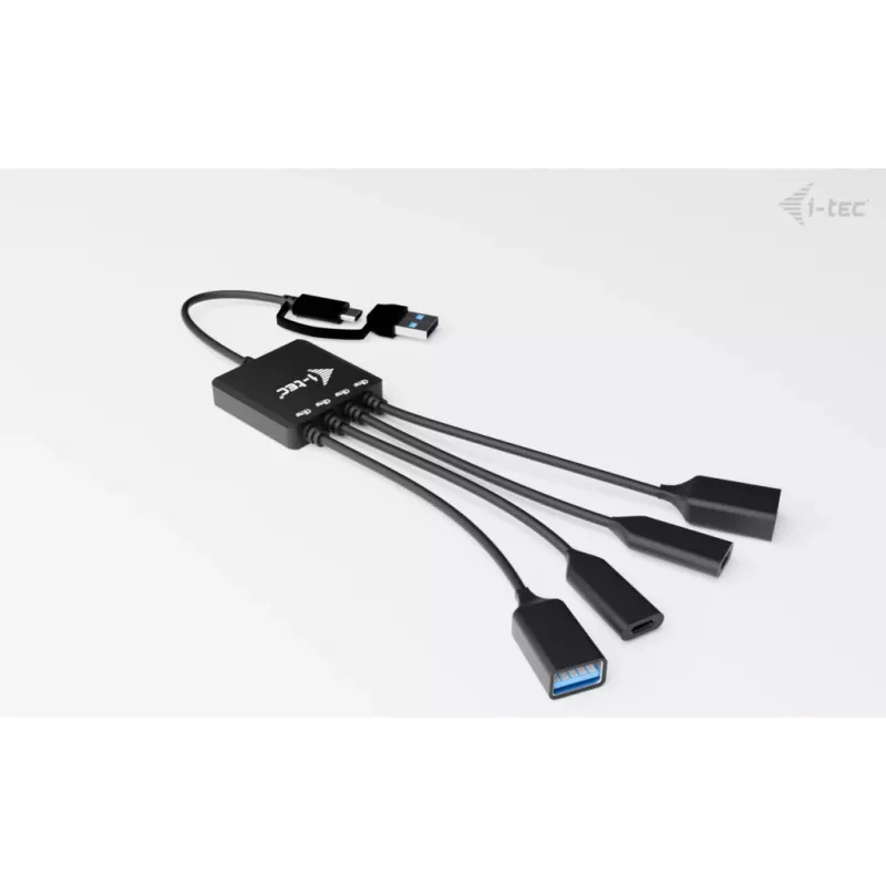 i-tec USB-C/USB-A káblový HUB 4 porty (2x USB-C, 2x USB-A)