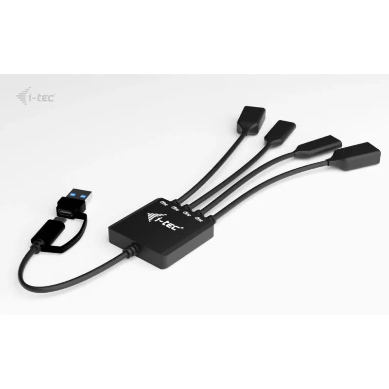 i-tec USB-C/USB-A káblový HUB 4 porty (2x USB-C, 2x USB-A)