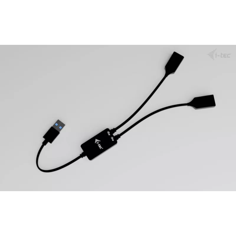 USB-A hub ITEC U3CBLHUB2A — 2 porty, USB 3.0 až do 5 Gbit/s