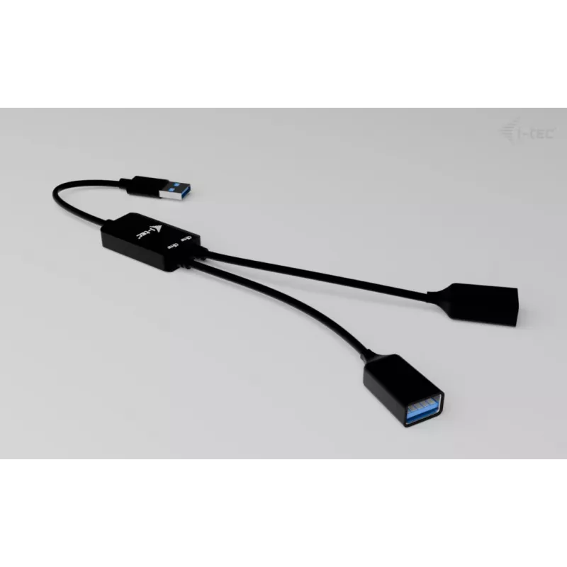 USB-A hub ITEC U3CBLHUB2A — 2 porty, USB 3.0 až do 5 Gbit/s