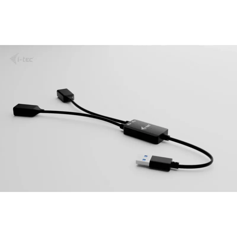 USB-A hub ITEC U3CBLHUB2A — 2 porty, USB 3.0 až do 5 Gbit/s
