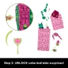 Monster High Skulltimate Secrets Garden Mysteries sada, bábika Venus McFlytrap s viac ako 19 prekvapeniami