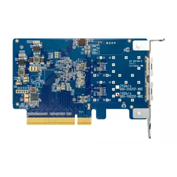 QNAP dvojportová 10GbE SFP+ sieťová rozširujúca karta QXG-10G2SF-NXE PCI Express káblová