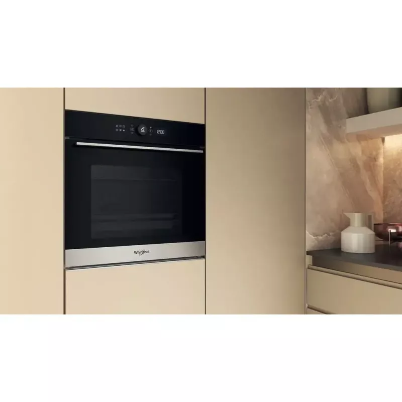Whirlpool WOI5S8HM1SXA 73 L čierna, nerezová oceľ