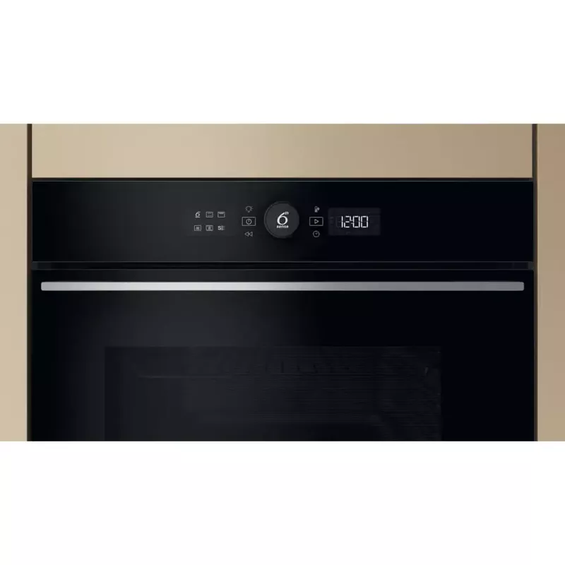 Whirlpool WOI5S8HM1SXA 73 L čierna, nerezová oceľ