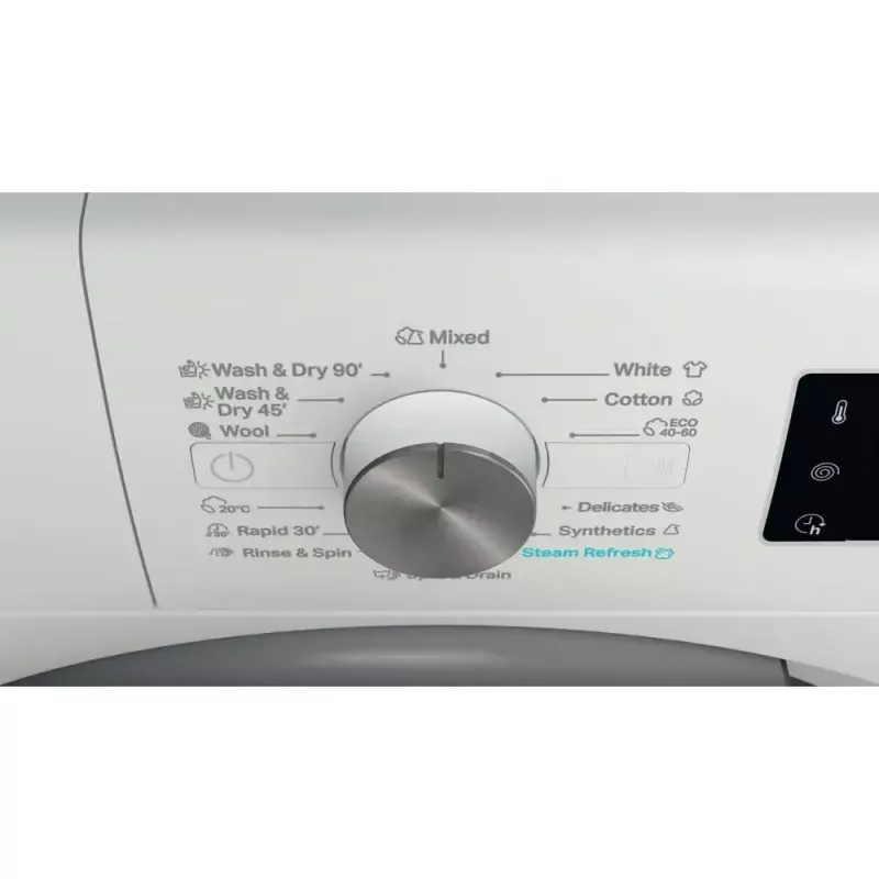 Práčka so sušičkou WHIRLPOOL FFWDB 864489 SV EE plnenie vpredu 6 kg 1400 ot/min biela