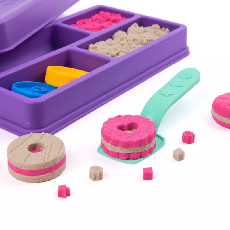 Spin Master Kinetic Sand - škatuľa na sušienky, hrací piesok