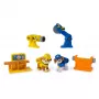 Súprava figúrok Usorteret Rubble & Wheeler Power Tool Pups s 2 nástrojmi a 2 stavebnými doplnkami, od 3 rokov