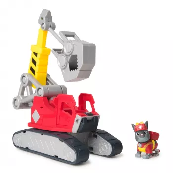Žeriav Spin Master Rubble & Crew Chargers Mega Power žeriav s figúrkou Charger, 2 odnímateľné nástroje, plast, pre deti od 3 rokov