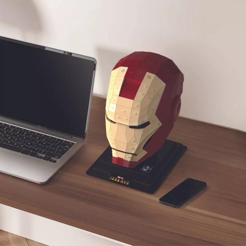 Spinmaster 4D Build Marvel Iron Man 96-dielna stavebnica