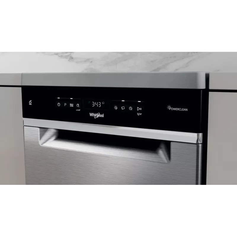 Whirlpool WSBO 3O34 PF X semi integrovaná 10 miest na riad