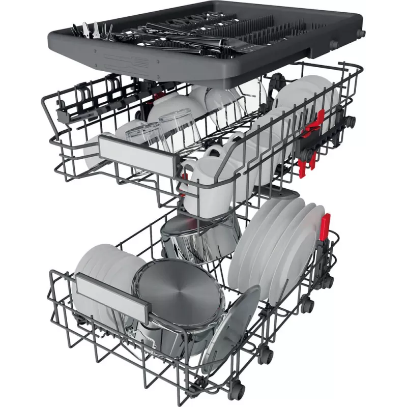 Whirlpool WSBO 3O34 PF X semi integrovaná 10 miest na riad