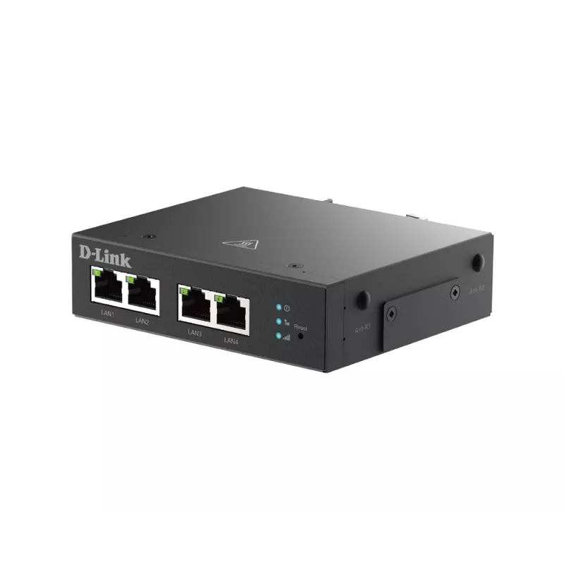 Mobilný router D-Link DWM-314-T 4G LTE VPN čierny montáž na lištu