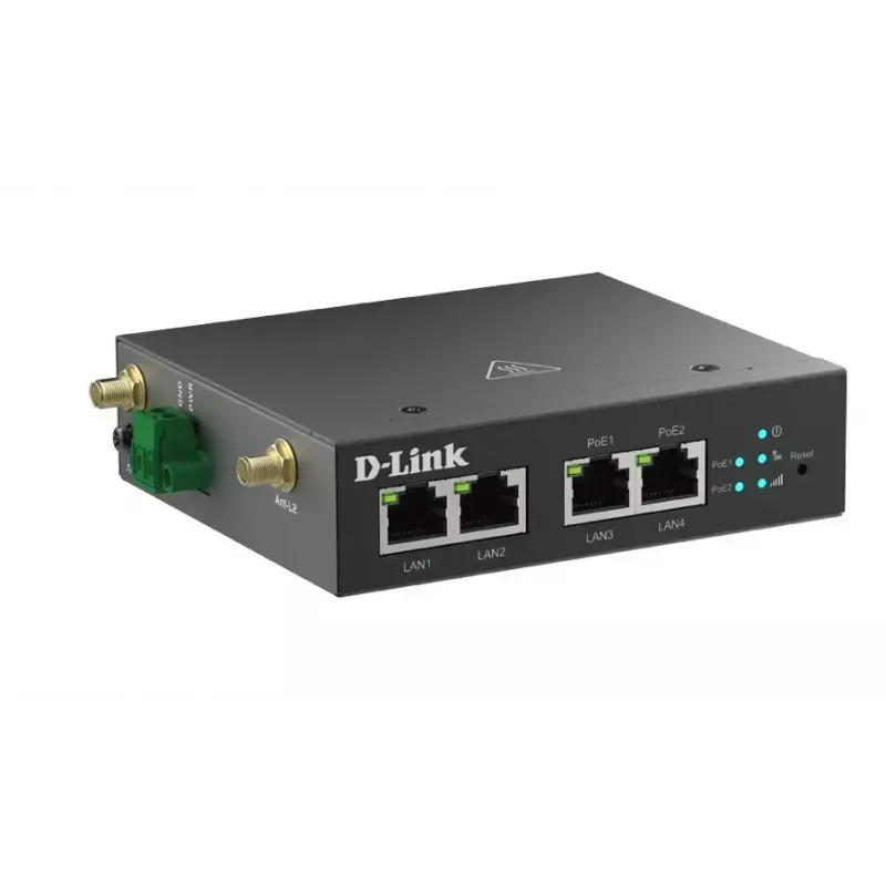 4G LTE PoE modem D-Link DWM-314-TP s Power over Ethernet a SIM slotom