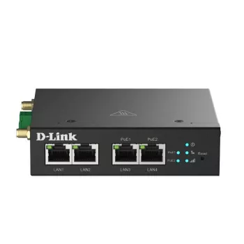 4G LTE PoE modem D-Link DWM-314-TP s Power over Ethernet a SIM slotom