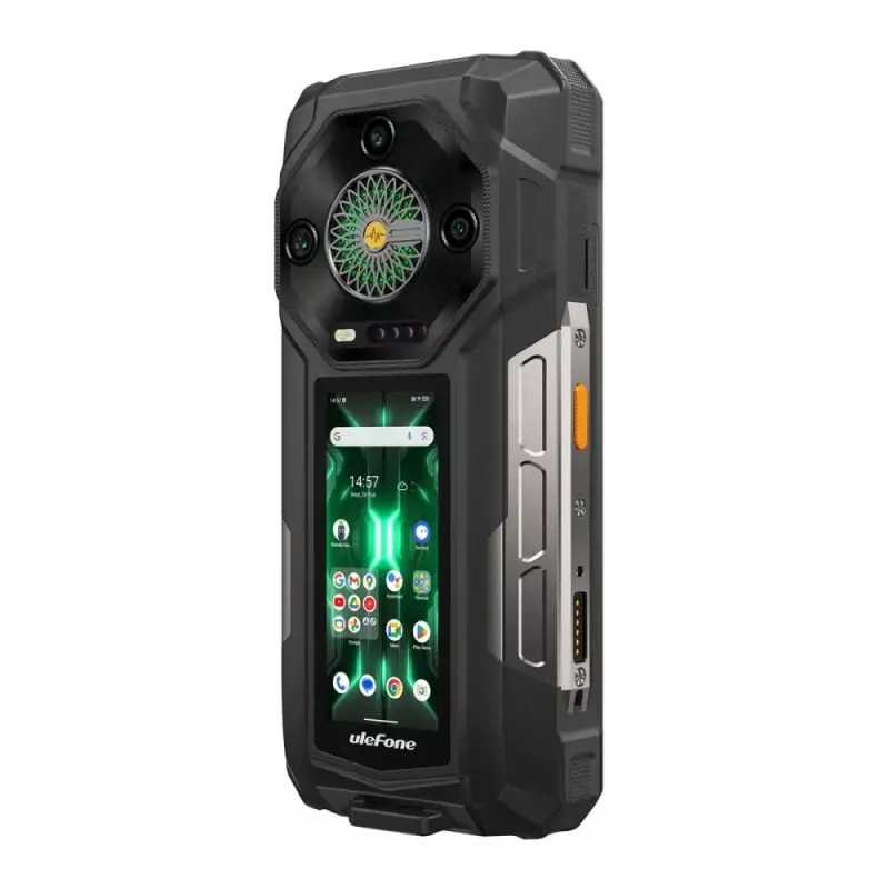 Smartfón Ulefone Armor 33 Pro 5G, 6,95 palca, 16 GB / 512 GB, 25500 mAh, Android 14, čierny
