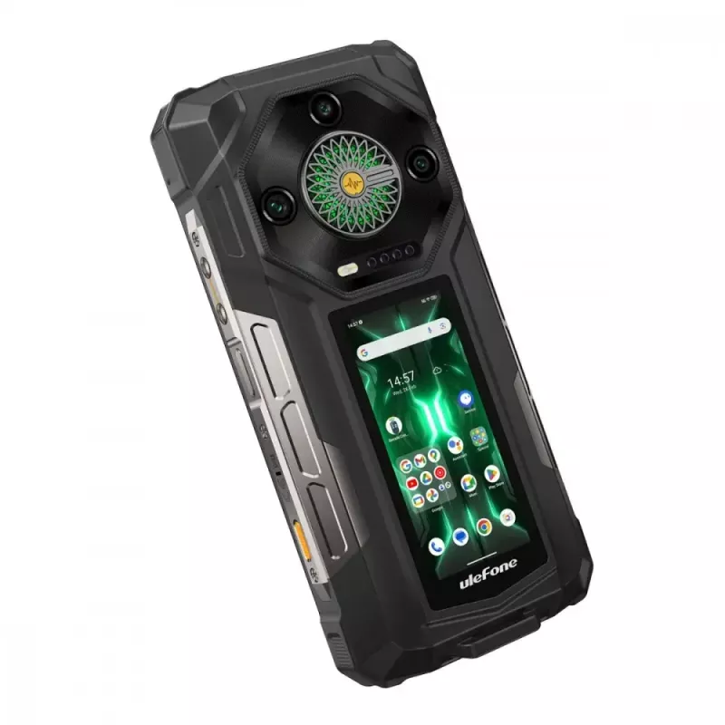 Smartfón Ulefone Armor 33 Pro 5G, 6,95 palca, 16 GB / 512 GB, 25500 mAh, Android 14, čierny
