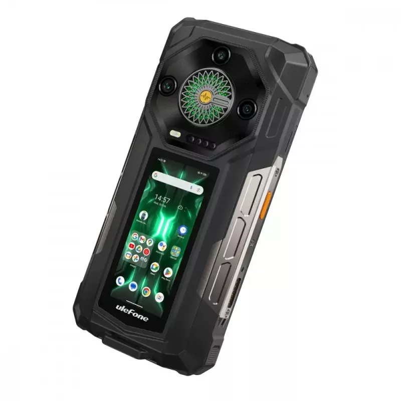 Smartfón Ulefone Armor 33 Pro 5G, 6,95 palca, 16 GB / 512 GB, 25500 mAh, Android 14, čierny