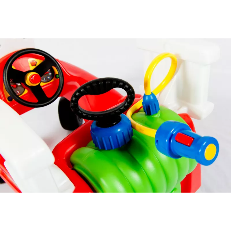 Little Tikes Spray & Rescue hasičské auto, 1,5 roka, 4 kolesá, plast, čierna, červená, biela