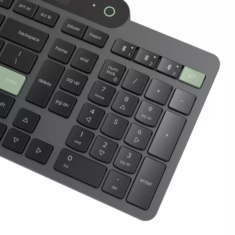 Lenovo 4Y41R69494 klávesnica domov/kancelária Bluetooth US-angličtina čierna, zelená