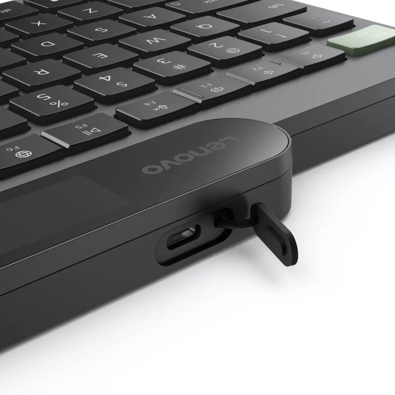 Lenovo 4Y41R69494 klávesnica domov/kancelária Bluetooth US-angličtina čierna, zelená