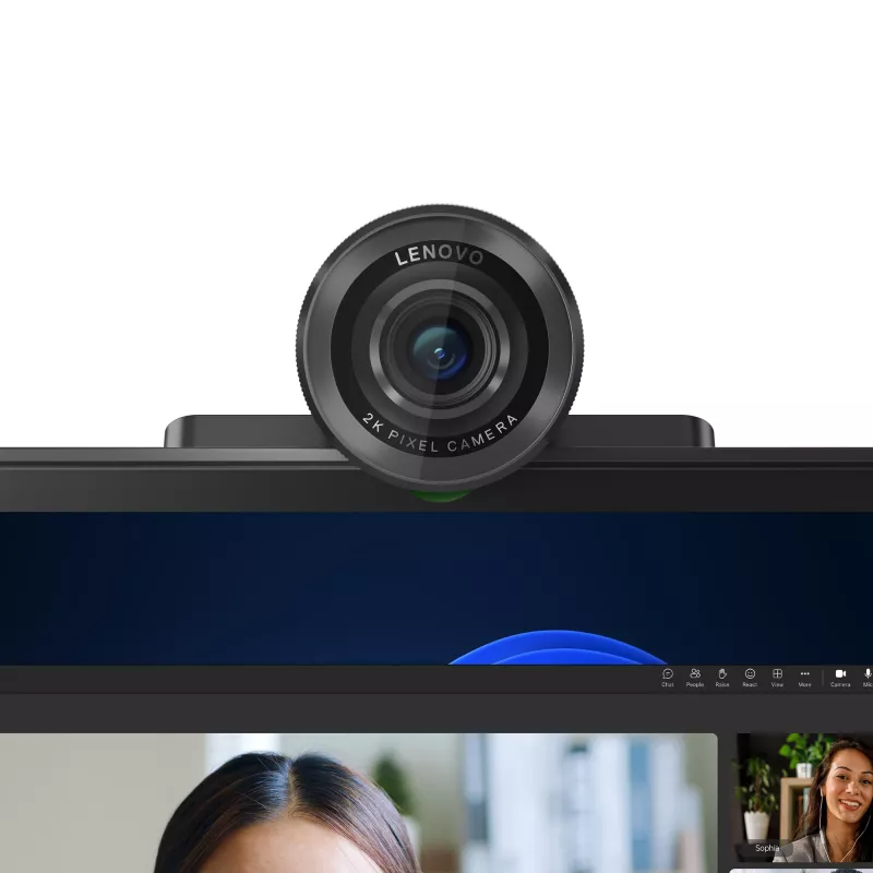 Lenovo 4XC1Q25245 Webkamera 4 MP 1920 x 1080 Pixel USB-C čierna