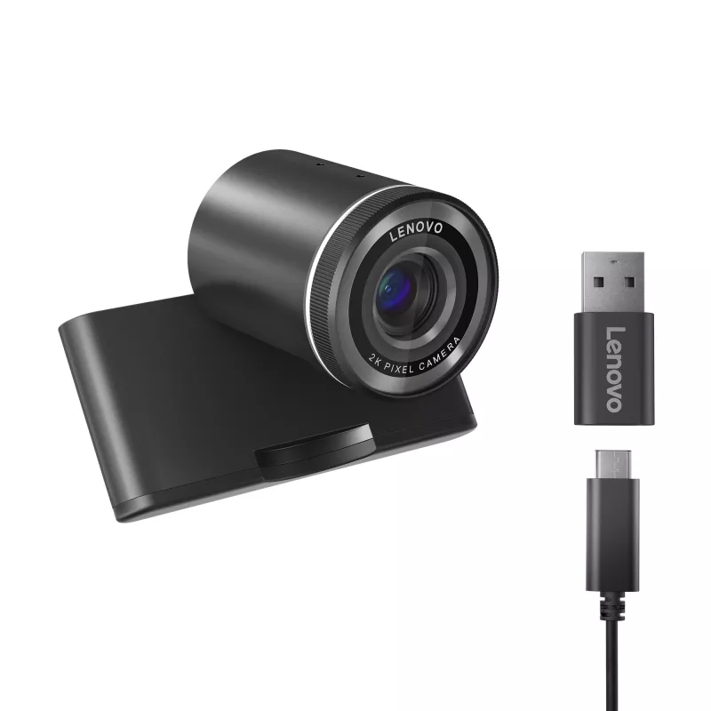 Lenovo 4XC1Q25245 Webkamera 4 MP 1920 x 1080 Pixel USB-C čierna