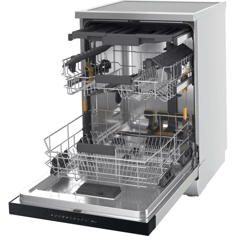 Whirlpool W7F HP33 X voľne stojaca umývačka riadu 15 súprav 43 dB
