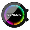 GENESIS NLG-2318 chladiaci systém počítača procesor all-in-one kvapalinové chladenie čierna
