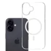 Kryt puzdro na telefón 3MK Armor MagCase pre iPhone 16, 6,1 palca (15,5 cm), transparentný, PC+TPU