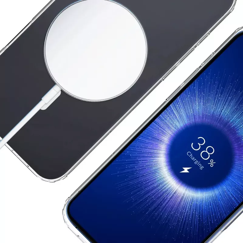Kryt puzdro na telefón 3MK Armor MagCase pre iPhone 16, 6,1 palca (15,5 cm), transparentný, PC+TPU