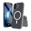 Kryt puzdro na telefón 3MK Armor MagCase pre iPhone 16, 6,1 palca (15,5 cm), transparentný, PC+TPU