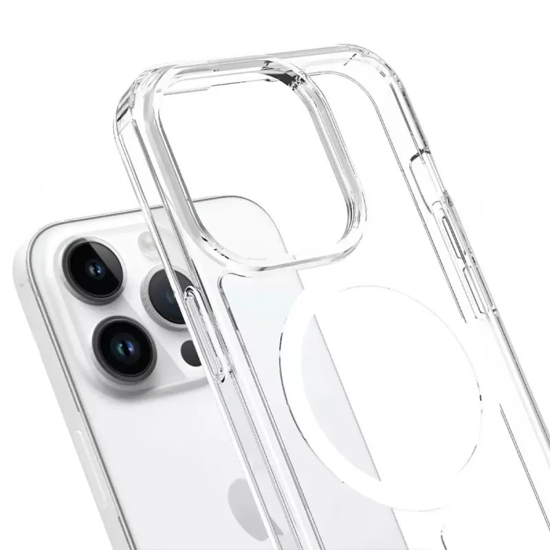 3MK Armor MagCase puzdro pre iPhone 16 Pro, MagSafe, priehľadné, TPU