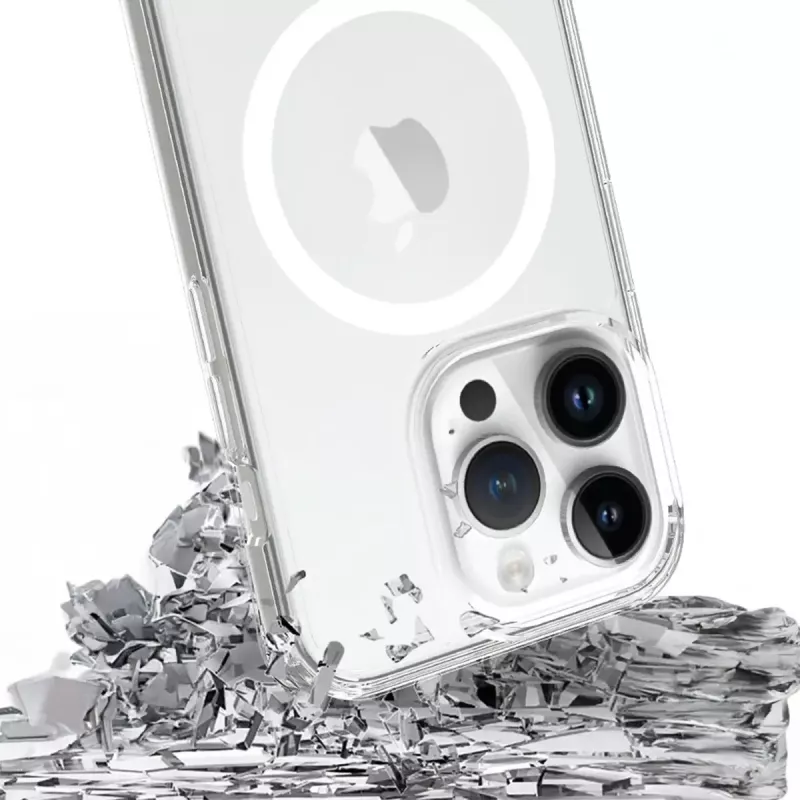 3MK Armor MagCase puzdro pre iPhone 16 Pro Max, MagSafe, priehľadné, TPU
