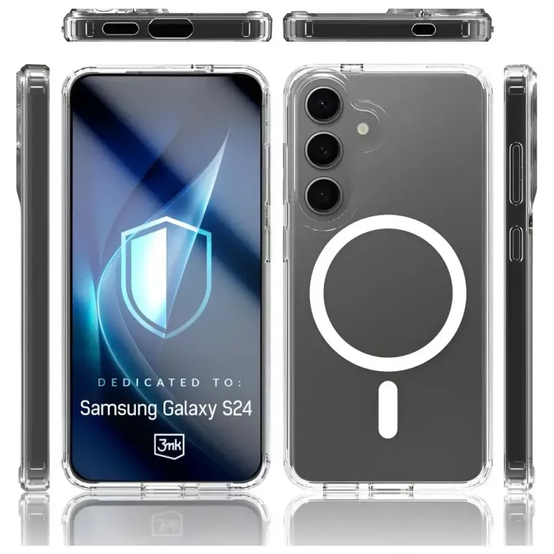 Ochranné puzdro 3MK Armor MagCase pre Samsung Galaxy S24/S25 – robustný, tenký dizajn