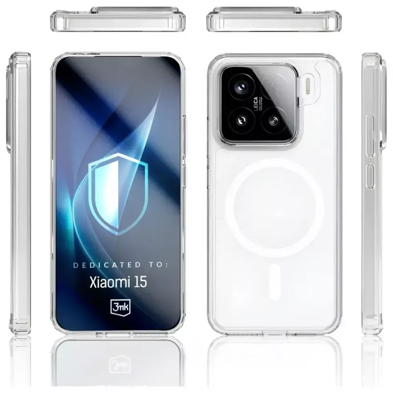 Puzdro na telefón 3MK Armor MagCase pre Xiaomi 15 — robustné, ľahké ochranné puzdro