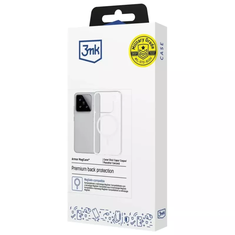 Ochranné MagCase Armor od 3MK pre Xiaomi 15 Pro — tenké, odolné puzdro na telefón